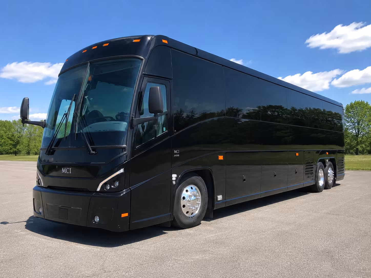 vacaville bus rental service area
