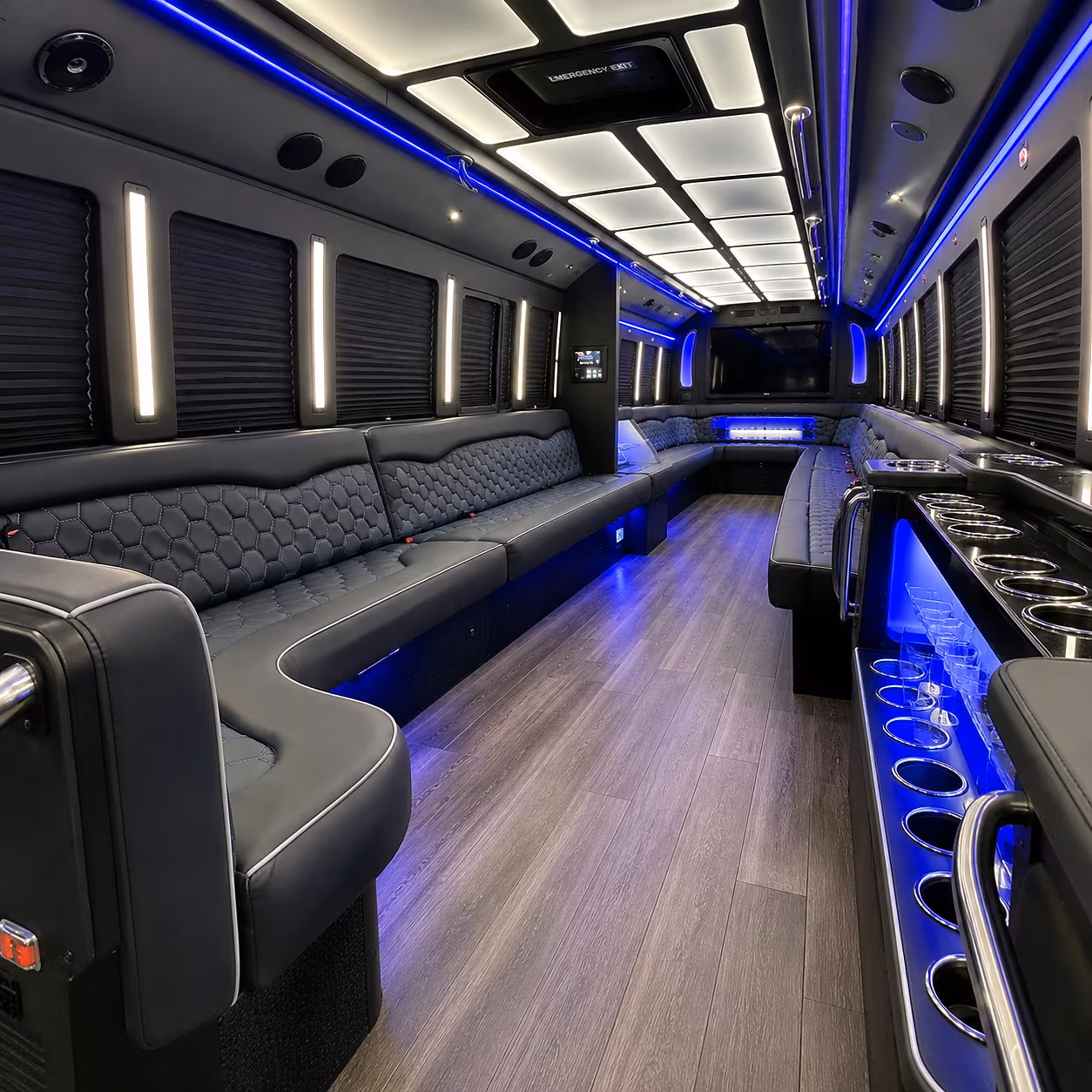 vacaville party bus rentals inside