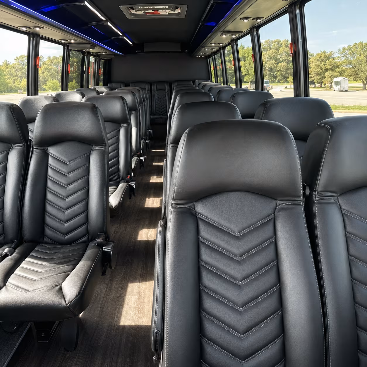vacaville religious group transportation onboard seating