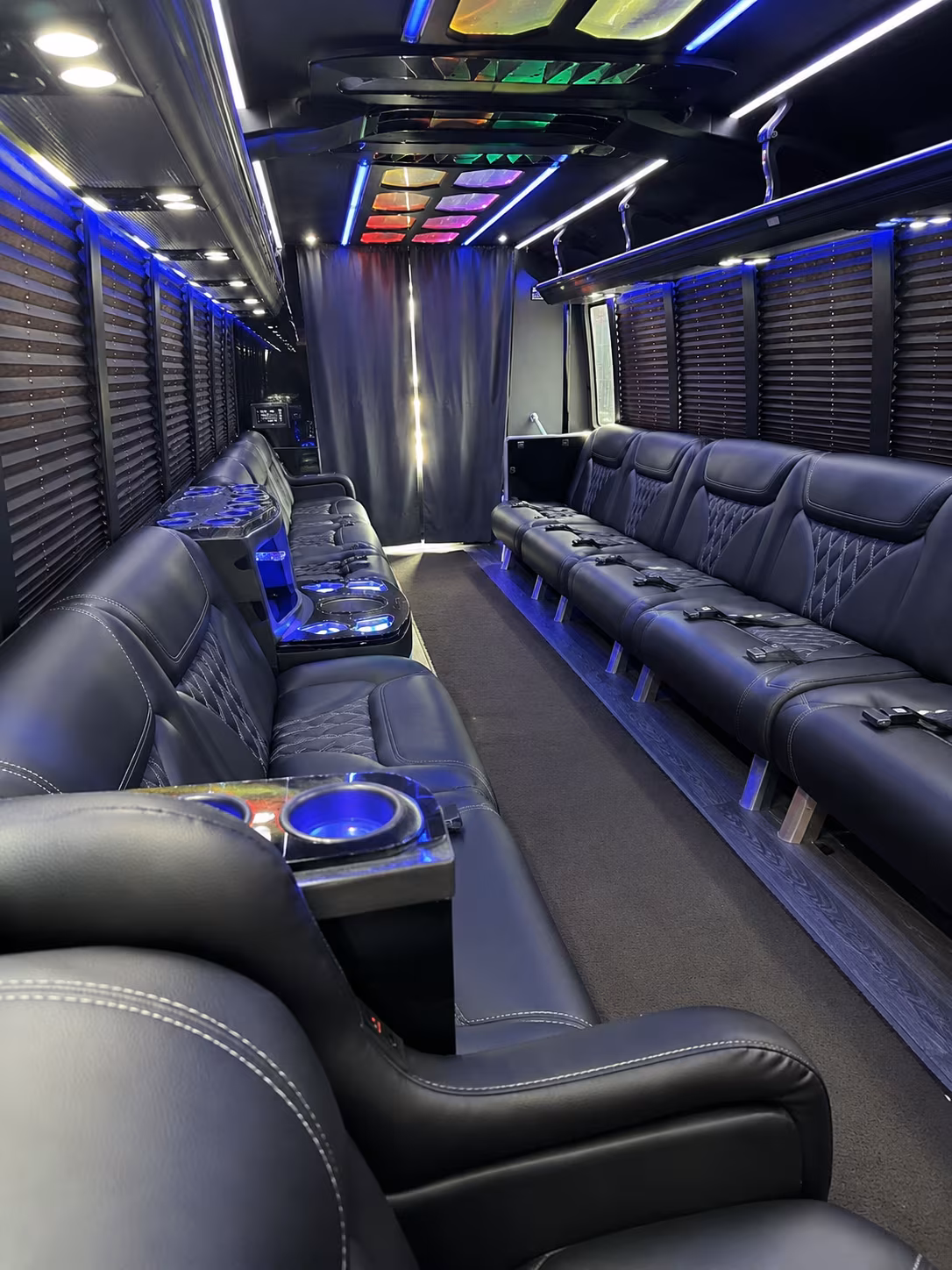 vacaville sporting event party bus rental
