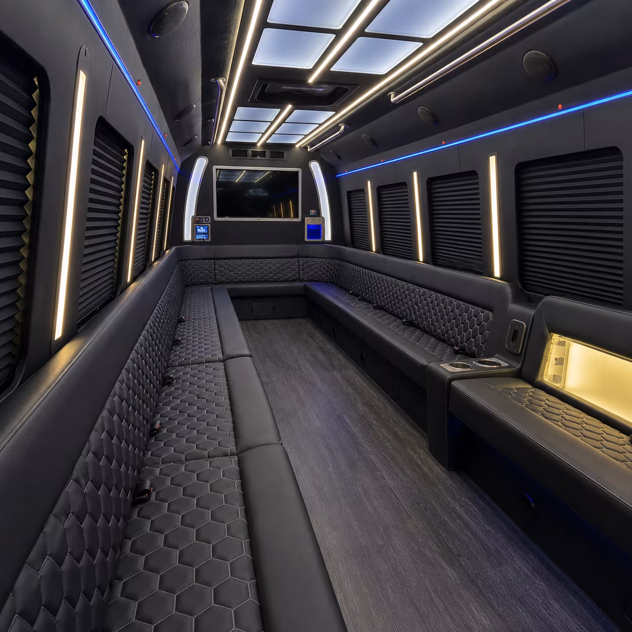 vacaville wedding party bus rental